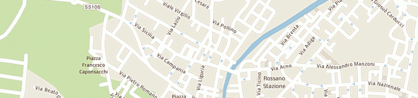 Mappa della impresa flli longobucco sas di longobucco giovanni e c a ROSSANO