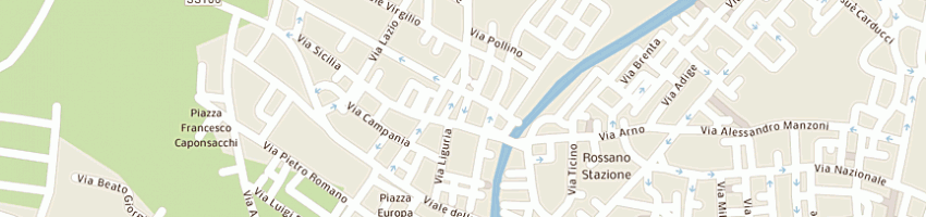 Mappa della impresa pneucity di pette' rosa a ROSSANO