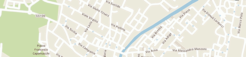 Mappa della impresa eterno riposo di uva anna patrizia  a ROSSANO