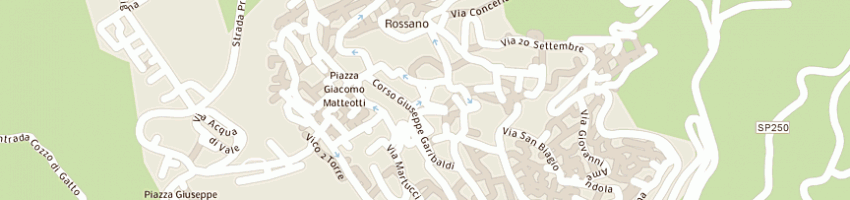 Mappa della impresa municipio  a ROSSANO