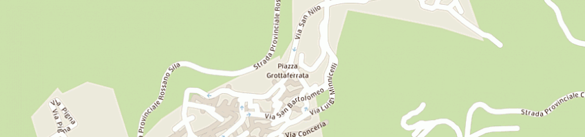 Mappa della impresa municipio ufficio protezione civile  a ROSSANO