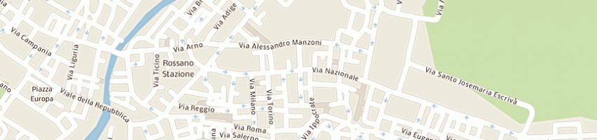 Mappa della impresa depa srl  a COSENZA