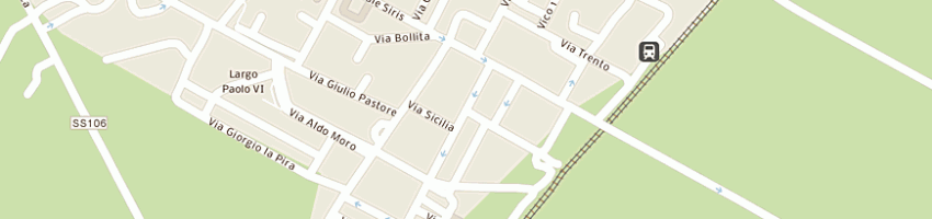 Mappa della impresa bauhaus snc di p chiurazzi e c a NOVA SIRI