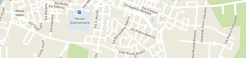 Mappa della impresa senatore petronilla nella a ROSSANO