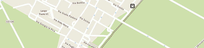 Mappa della impresa scuola media a NOVA SIRI