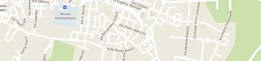 Mappa della impresa hair fashion di linardi giuseppina  a ROSSANO