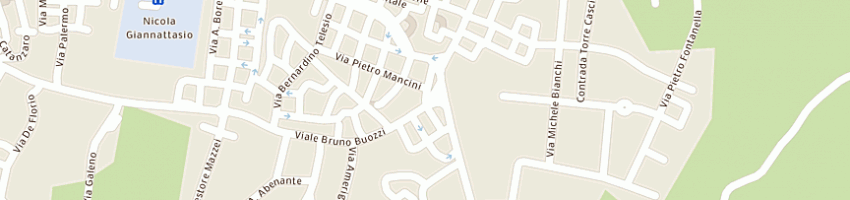 Mappa della impresa berardi salvatore  a ROSSANO