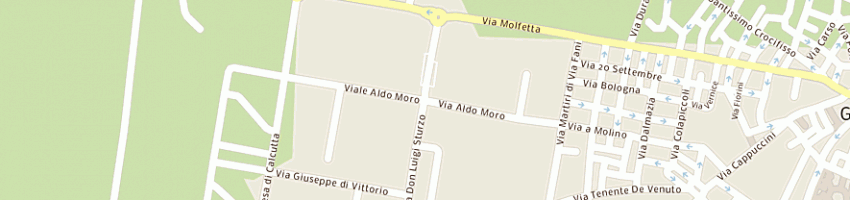 Mappa della impresa atzeni ado a GIOVINAZZO