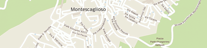 Mappa della impresa d'anzi grazia a MONTESCAGLIOSO