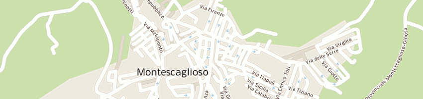 Mappa della impresa madonna del cammino srl a MONTESCAGLIOSO