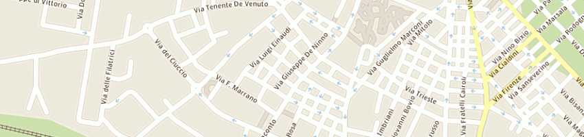 Mappa della impresa centro sien sas di vincenzo signorile e c a BARI