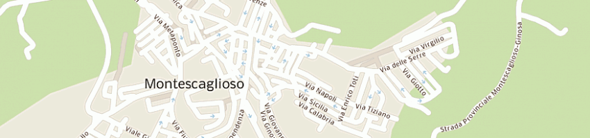 Mappa della impresa bitondo mauro a MONTESCAGLIOSO