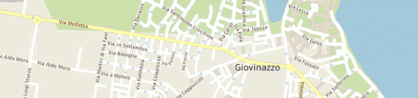 Mappa della impresa de iudicibus mauro lucio a GIOVINAZZO