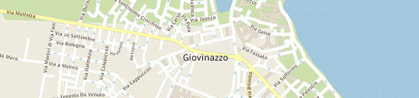 Mappa della impresa di natale mauro srl a GIOVINAZZO