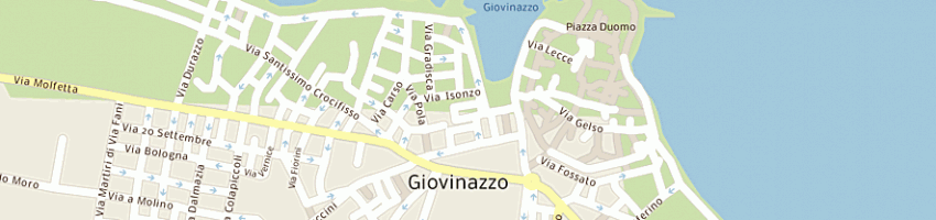 Mappa della impresa medicina di gruppo dei dr caputo-martini-caccavo a GIOVINAZZO