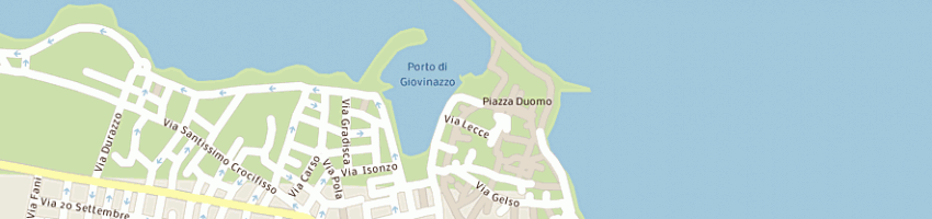 Mappa della impresa circolo della vela a GIOVINAZZO