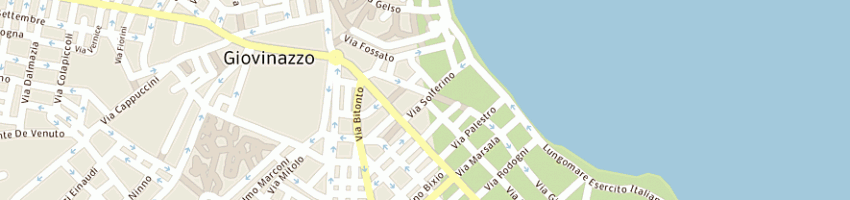 Mappa della impresa piscitelli michele a GIOVINAZZO