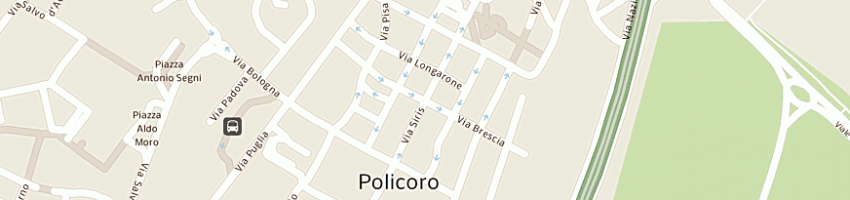 Mappa della impresa l'oasi del sole di palermo maria antonietta e c sas a POLICORO