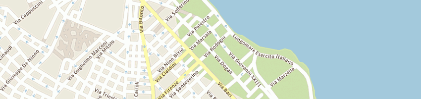 Mappa della impresa bavaro michele a GIOVINAZZO
