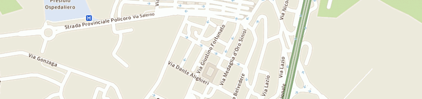 Mappa della impresa montano armando a POLICORO