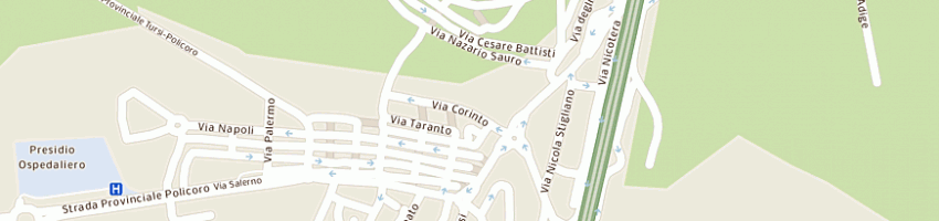 Mappa della impresa cazzati luciano a POLICORO