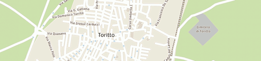Mappa della impresa bar la forgia a TORITTO