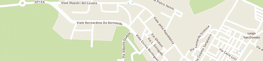 Mappa della impresa della pioggia antonio a BERNALDA
