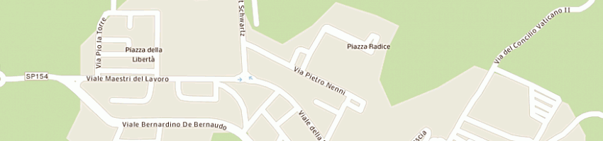 Mappa della impresa organizzazione gestione mense aziendali di pennetta g a BERNALDA