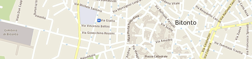 Mappa della impresa delvecchio elvira a BITONTO