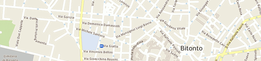 Mappa della impresa etc sas di mattia rag anna m a BITONTO