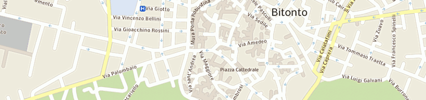Mappa della impresa cassano giuseppe a BITONTO