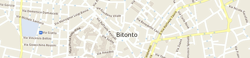 Mappa della impresa dingeo sabina a BITONTO