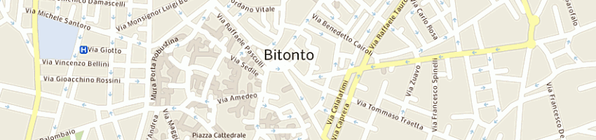 Mappa della impresa comune di bitonto a BITONTO