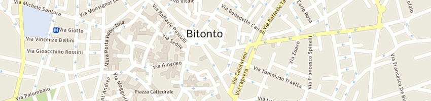 Mappa della impresa groca srl a BITONTO