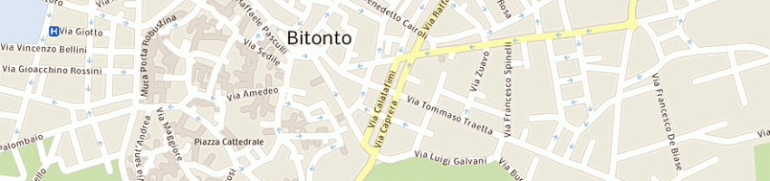 Mappa della impresa rizzi michele a BITONTO