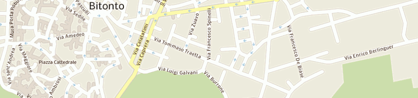 Mappa della impresa ines confezioni srl a BITONTO