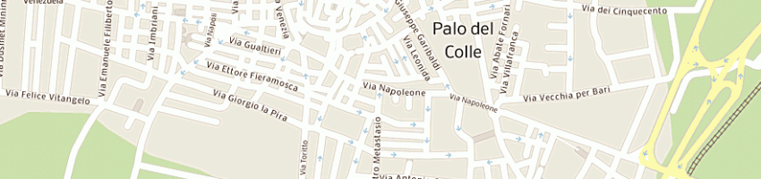 Mappa della impresa infoproject di tommaso carbone e c sas a PALO DEL COLLE