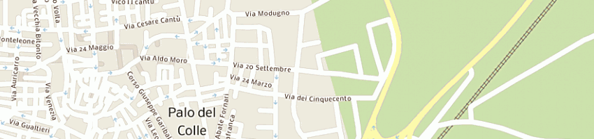 Mappa della impresa elettrica m di del sole michele a PALO DEL COLLE