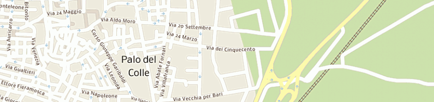 Mappa della impresa sala delle rose di milano rosa a PALO DEL COLLE