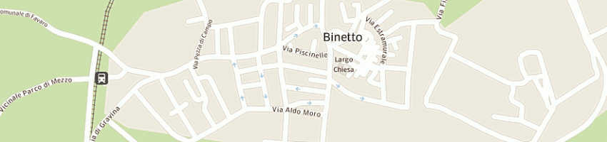 Mappa della impresa vianini industria (spa) a BINETTO