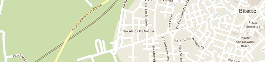 Mappa della impresa edil casa di squicciarini giuseppe a BITETTO
