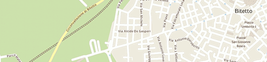 Mappa della impresa ambulatorio veterinario dir san dott de serio francesco a BITETTO