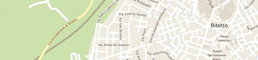 Mappa della impresa l'ape maia coop arl a BITETTO