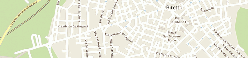 Mappa della impresa cramarossa giuseppe a BITETTO