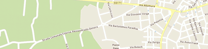 Mappa della impresa comune di santeramo in colle a SANTERAMO IN COLLE