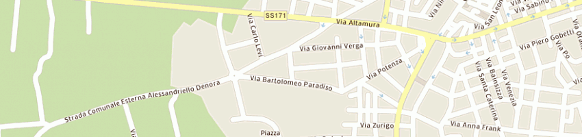 Mappa della impresa decemvirale rocco di decemvirale oreste antonio a SANTERAMO IN COLLE
