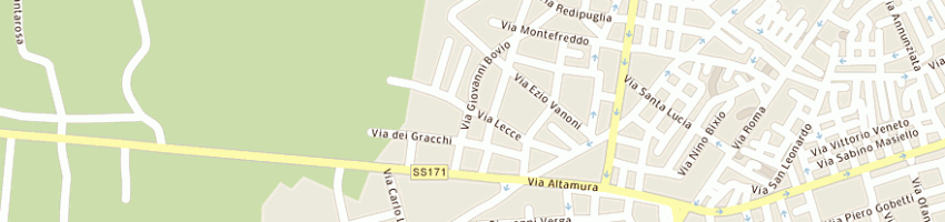 Mappa della impresa maglificio sara valentino di dimatera angelo e c snc a SANTERAMO IN COLLE