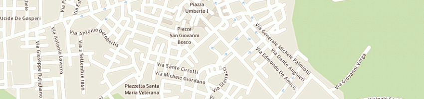 Mappa della impresa gatti francesco angelo a BITETTO