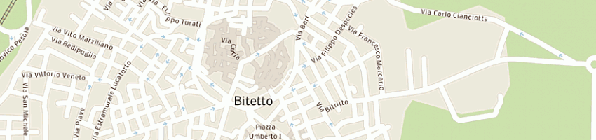 Mappa della impresa herbosan di carrassi giovanni a BITETTO