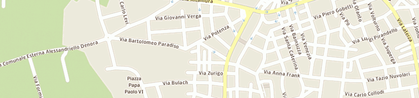 Mappa della impresa labalestra maria vita giuseppa a SANTERAMO IN COLLE